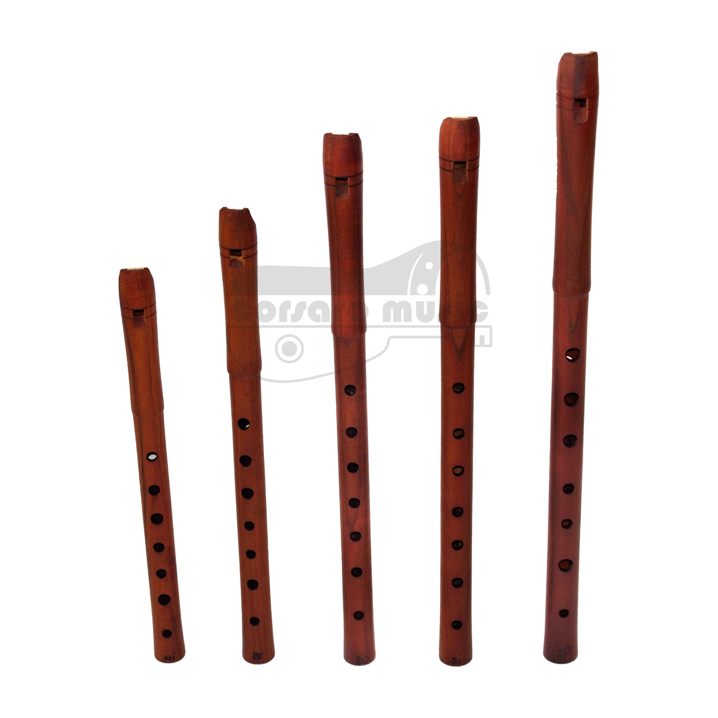 Plum Wood 7-Hole Flute aka Tutek Shivi aka Dilli Kaval