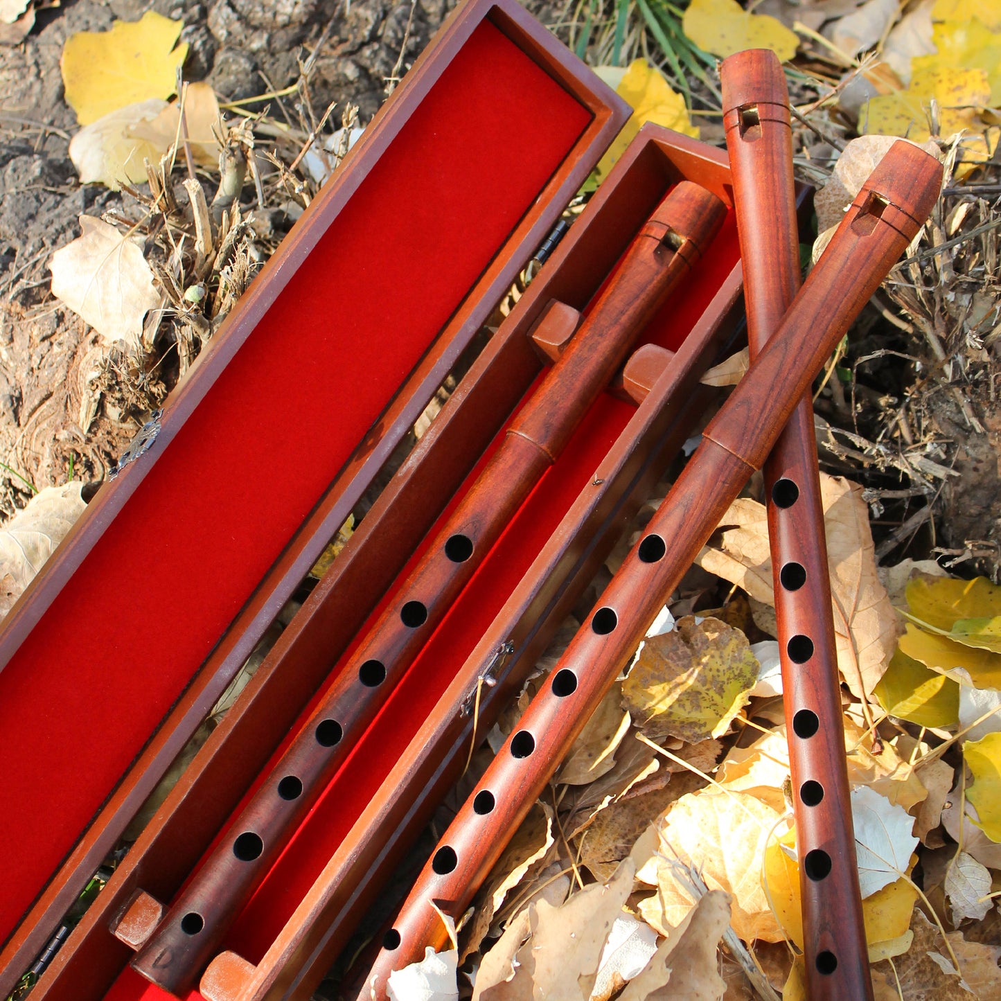 Plum Wood 7-Hole Flute aka Tutek Shivi aka Dilli Kaval
