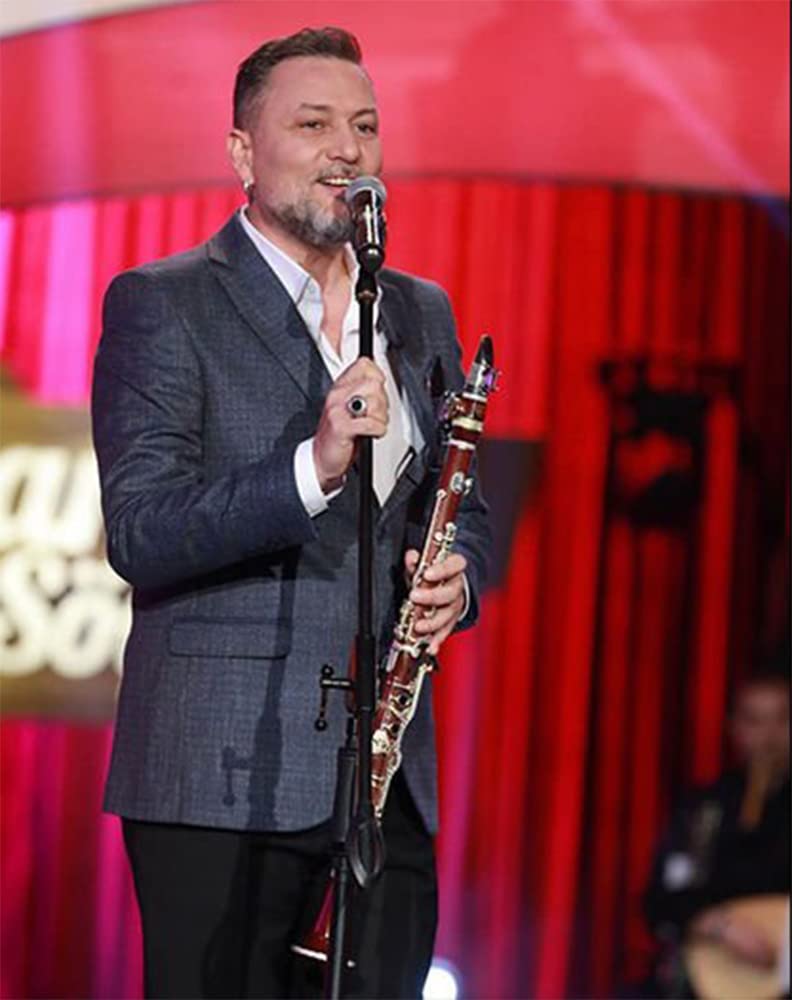Corsaro Music CYN clarinet microphone in black with 3 meter cable and M6 monojack connector