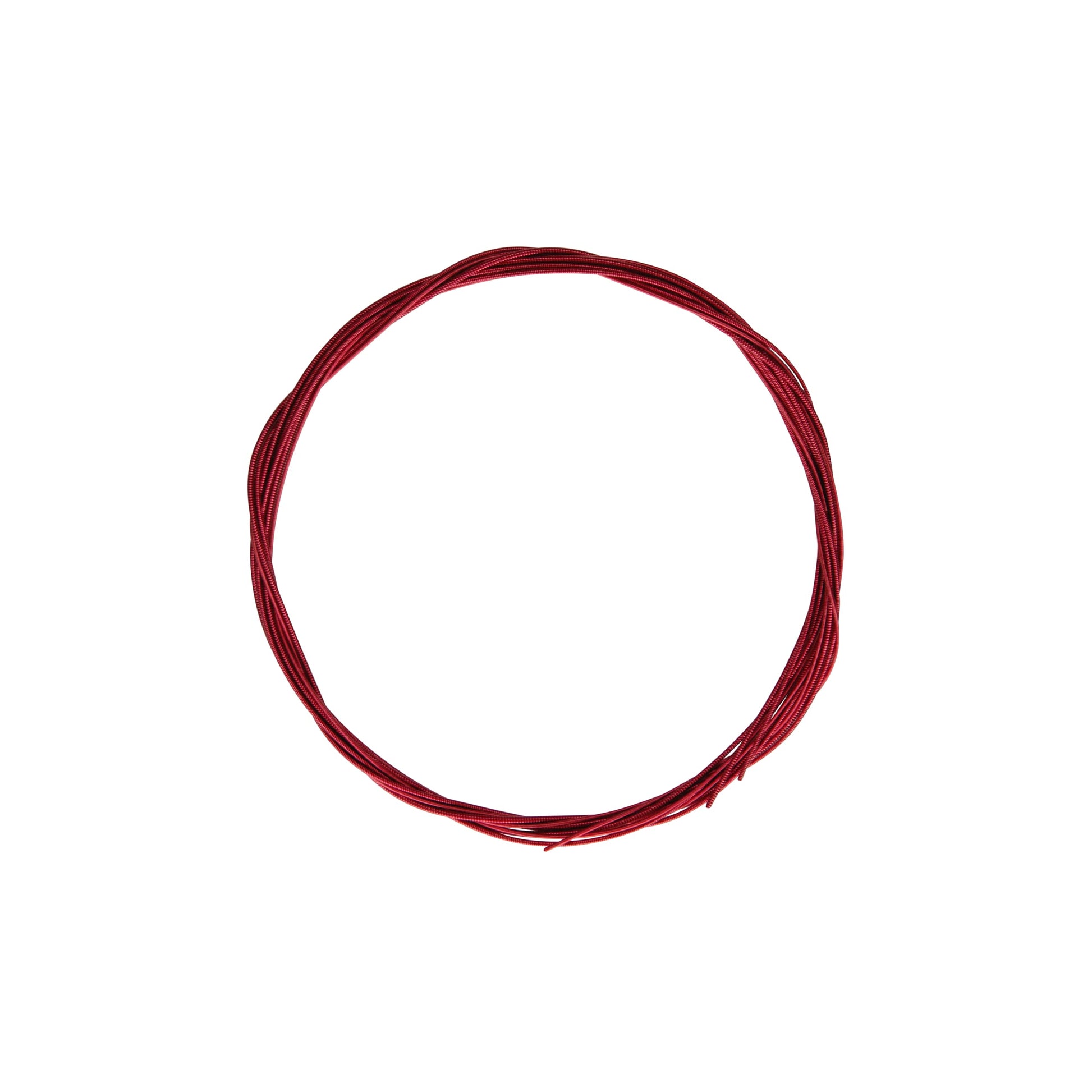 Aquila Reds acoustic guitar strings in natural color, tuned to aecGDA A tuning