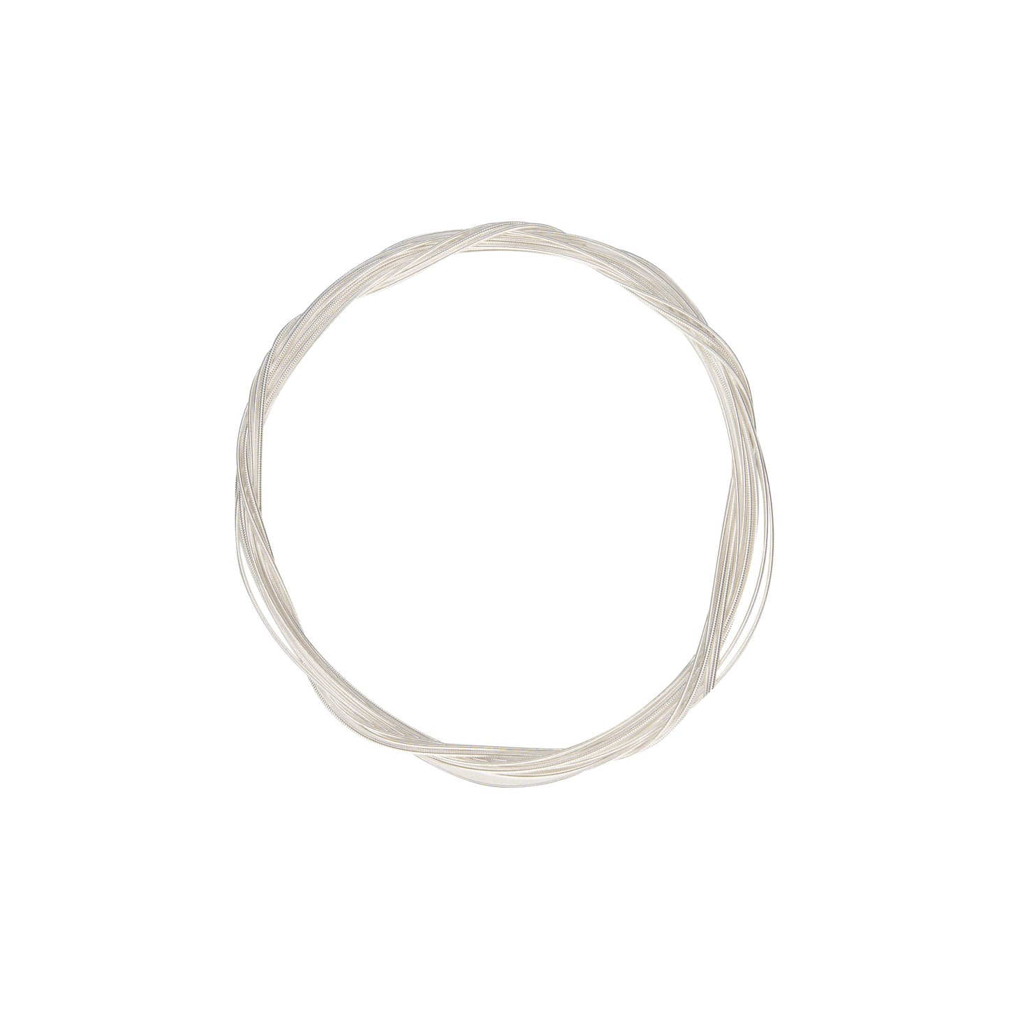 Aquila Alchemia classical guitar strings with transparent trebles and silvered copper basses, normal tension