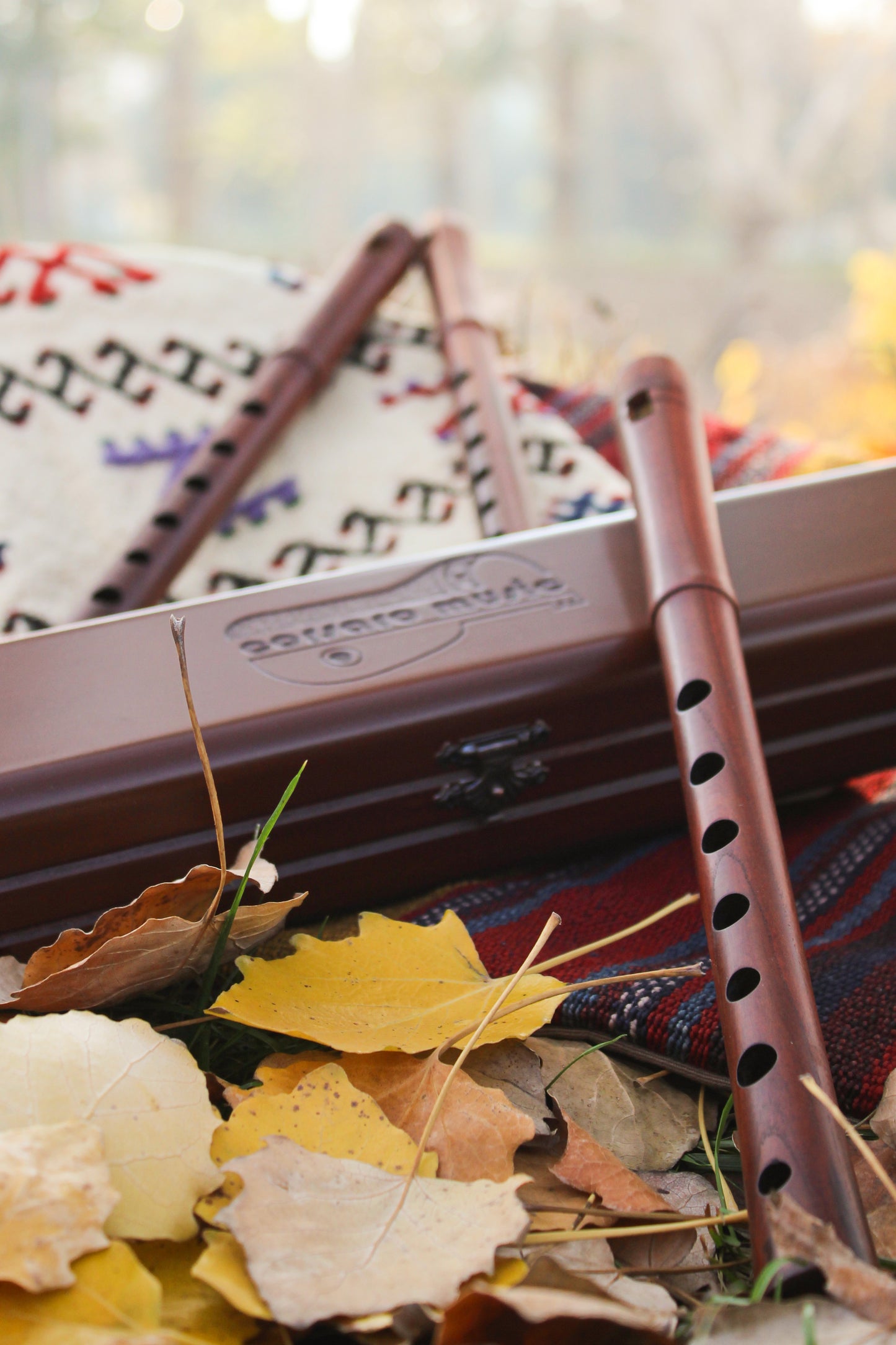 Plum Wood 7-Hole Flute aka Tutek Shivi aka Dilli Kaval