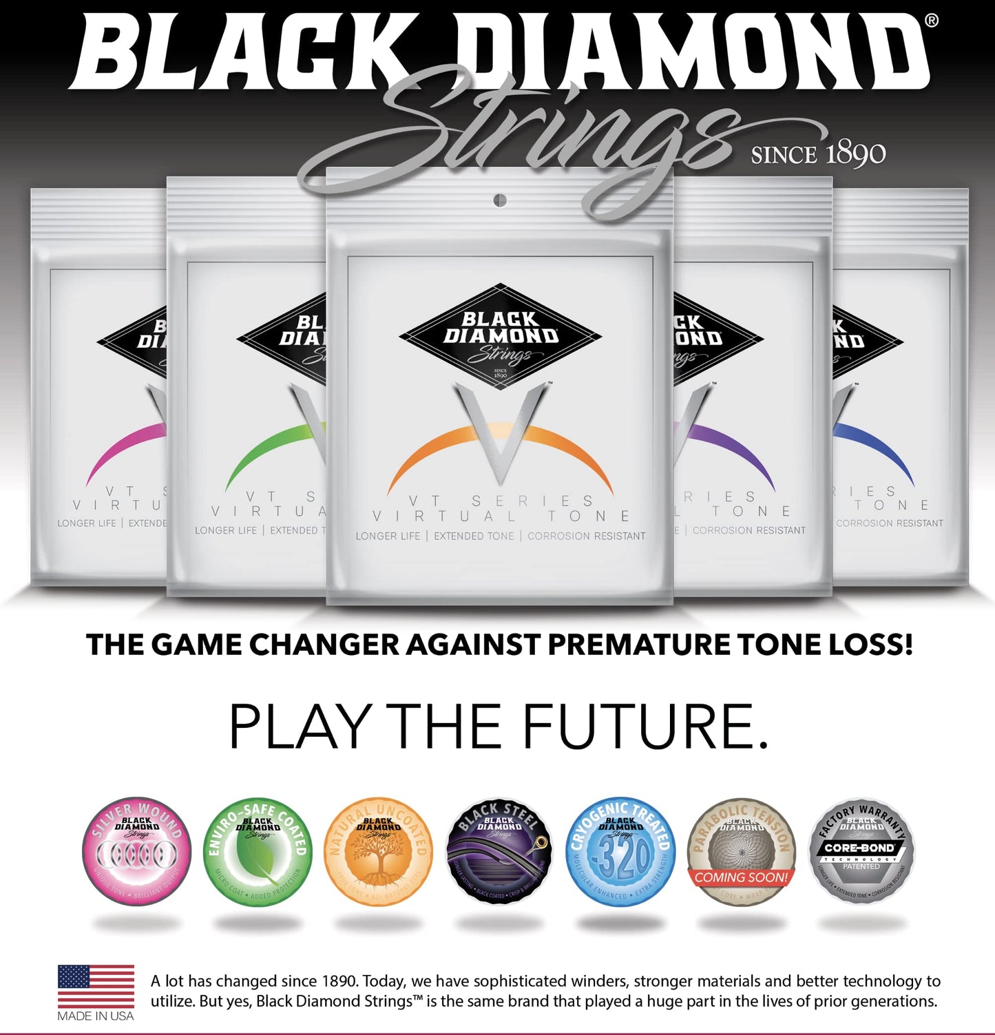 Black Diamond Strings® acoustic Natural