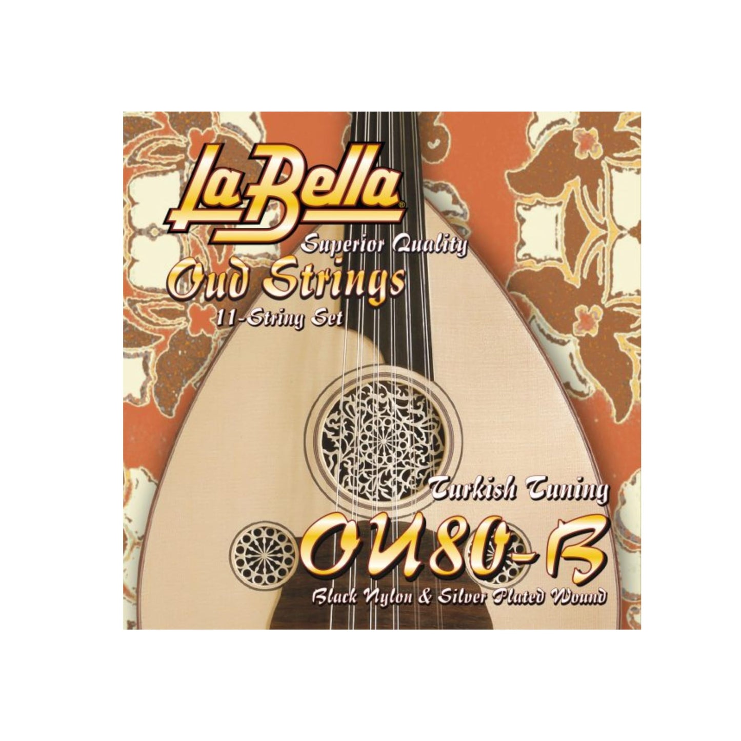 Labella OU80B Black Nylon OUD Turkish Tuning String