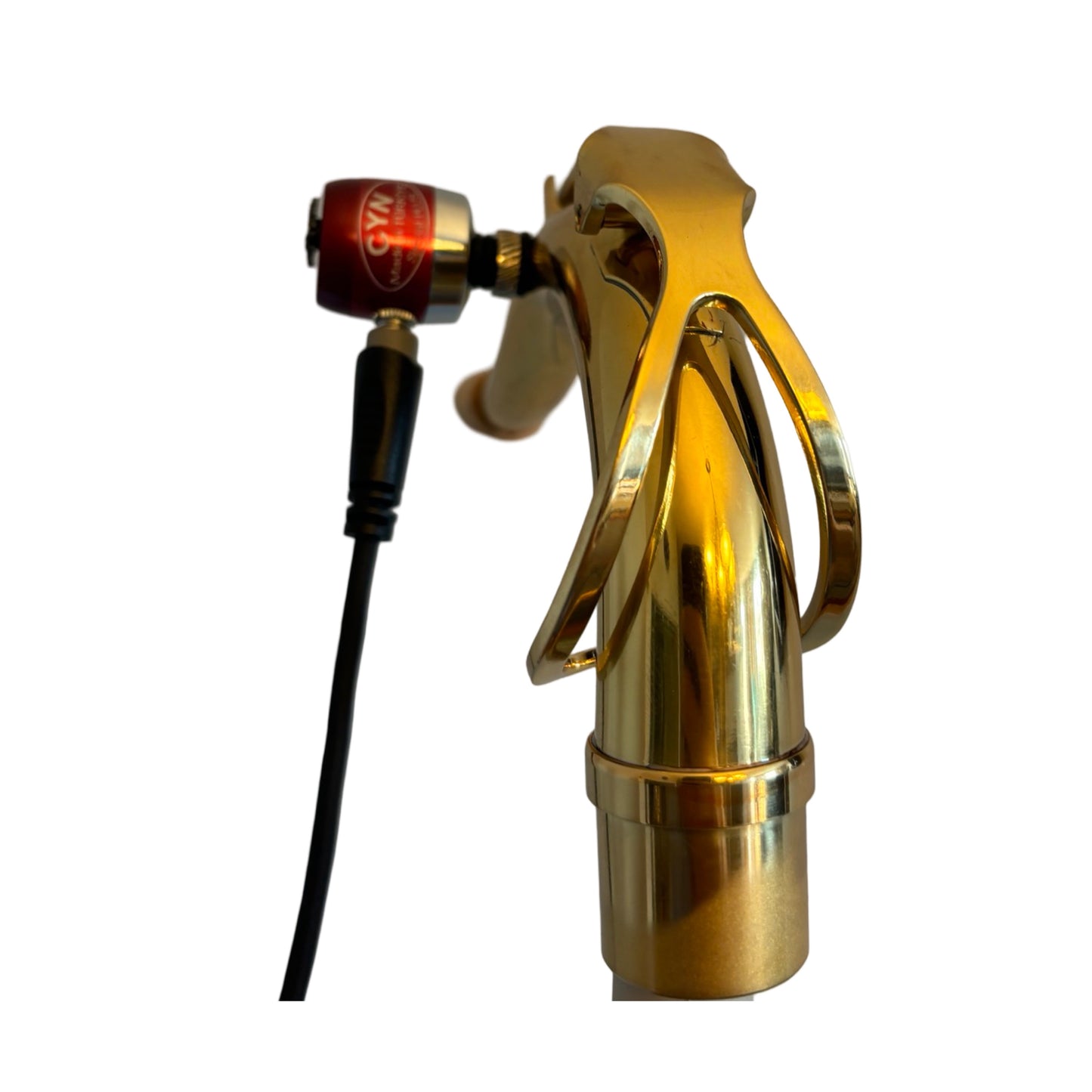 Tenor Sax Neck built-in mic port - compatible with CYN mics