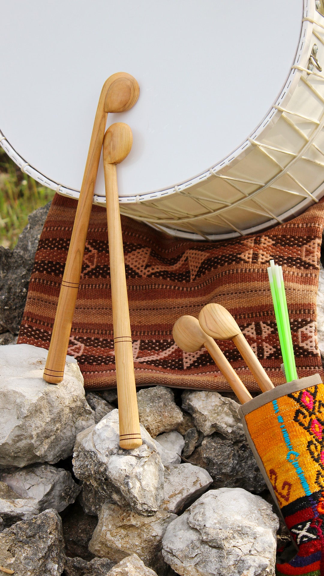 Beater/Tokmak/Mallet for Davul Dhol / Tupan Drum