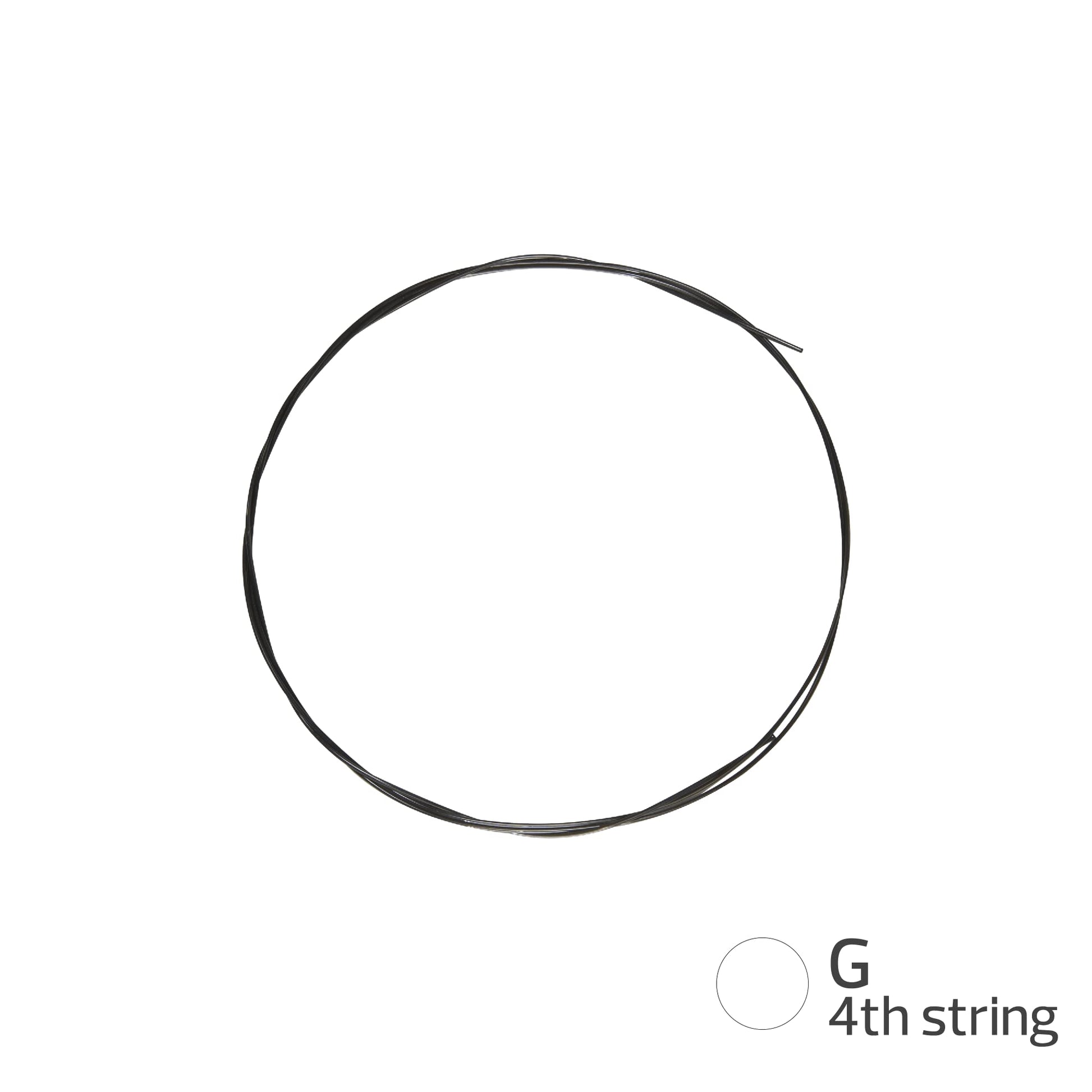 Gray-black Aquila Super Nylgut ukulele strings set for regular GCEA tuning