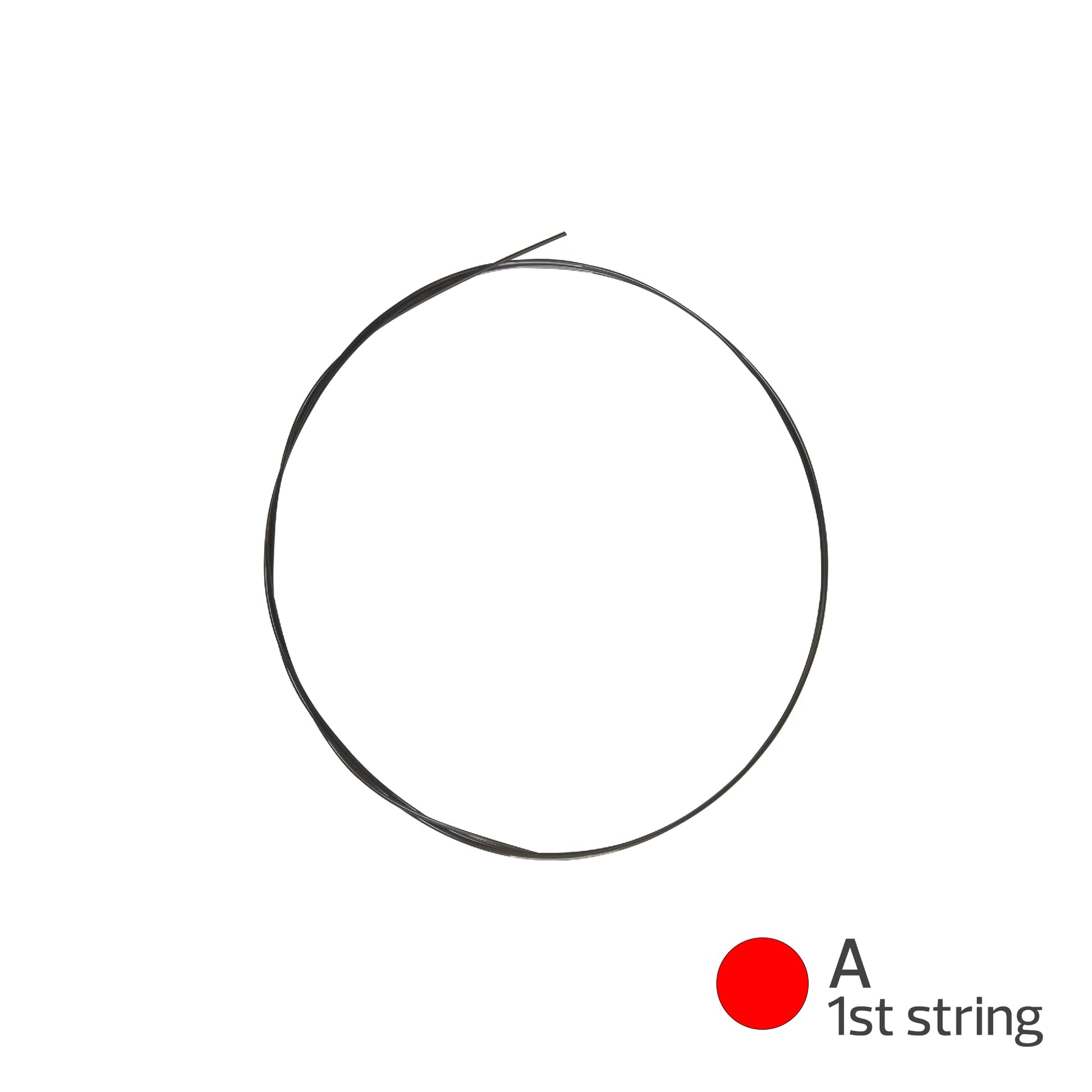 Gray-black Aquila Super Nylgut ukulele strings for regular GCEA tuning in concert set