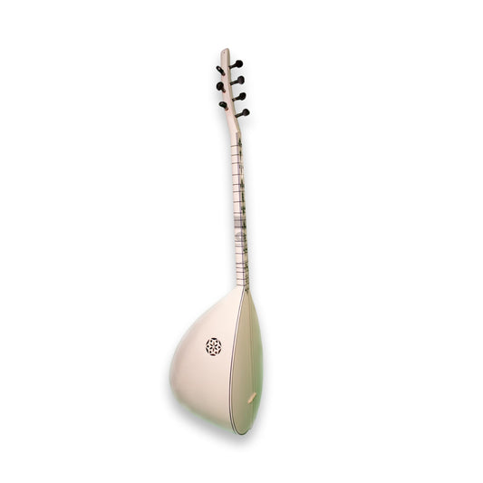 The White Knight Baglama by Corsaro Music®| Short-neck Baglama Saz in Gigbag xtra string set plectrums