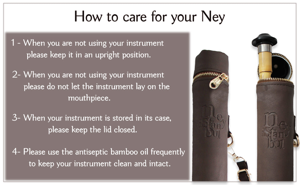 Turkish Bamboo Ney by Atelier "Ney Istanbul"
