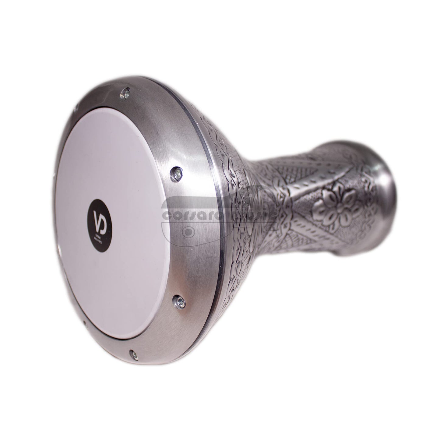 VD® Darbuka / Doumbek Cast Aluminum - Tuning Lugs & Removable Head (8 ½ in.)