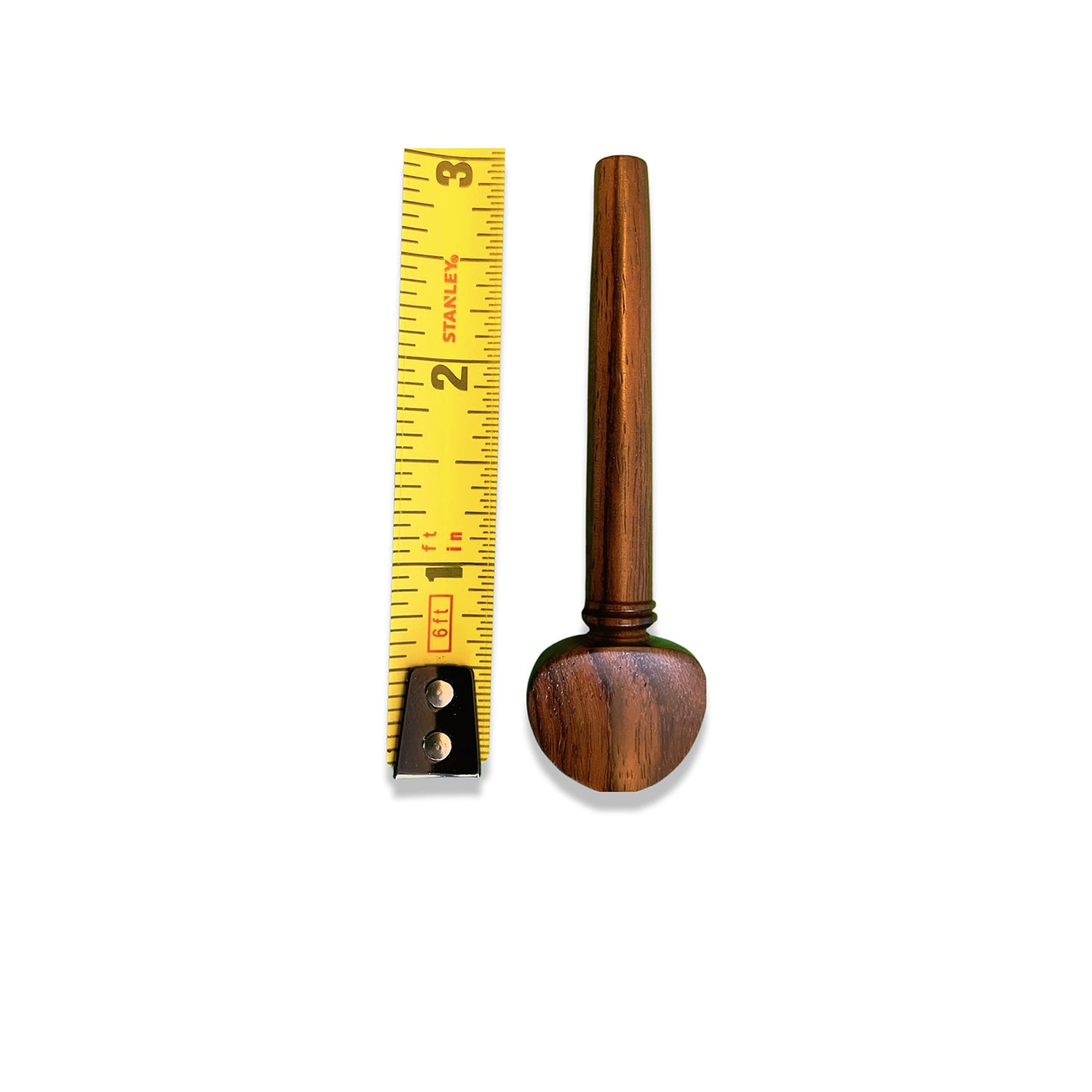 Three-inch rosewood pegs for oud and violin, handcrafted and designed to prevent slippage.