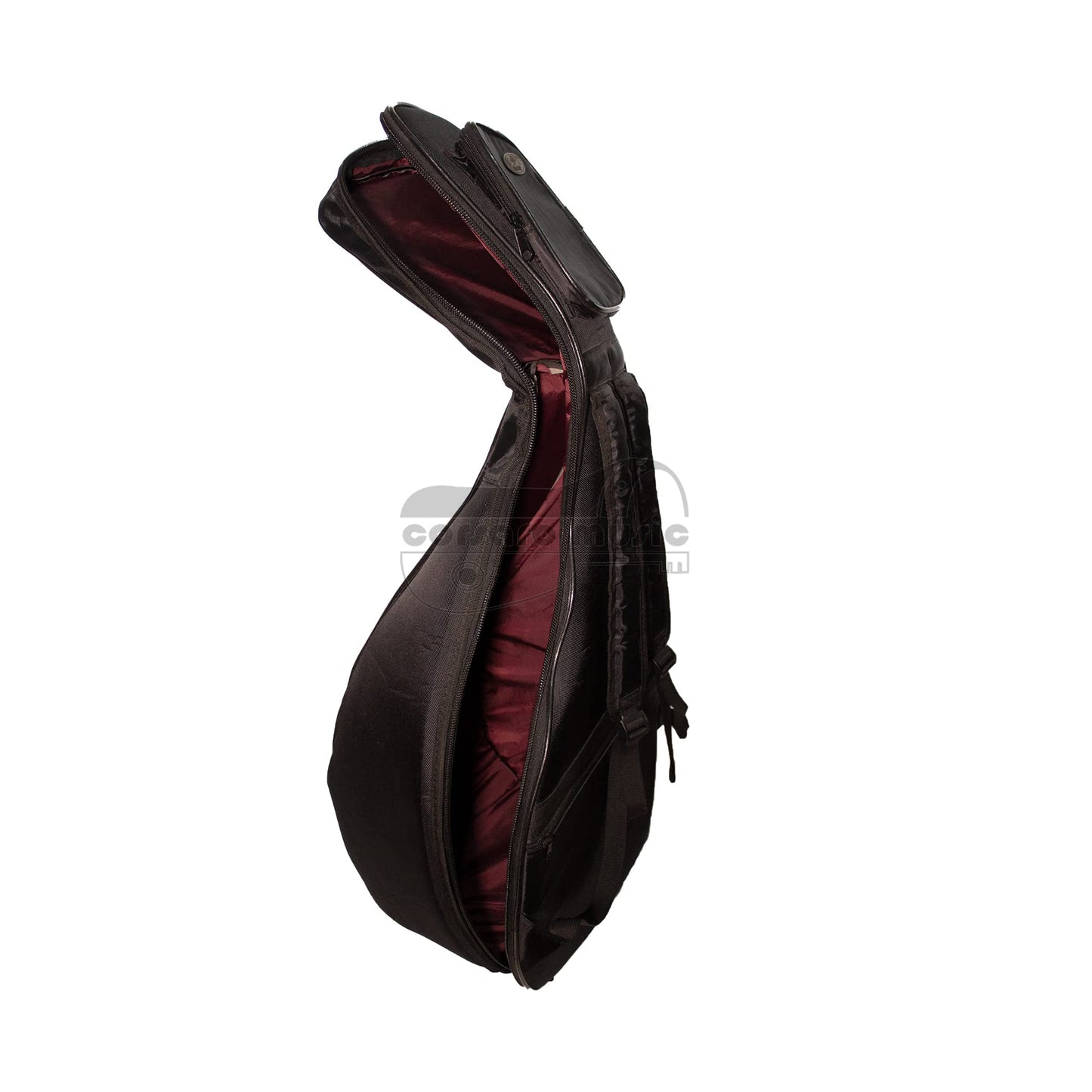 Padded Corsaro gigbag for ouds with shoulder straps and zippered accessory pockets