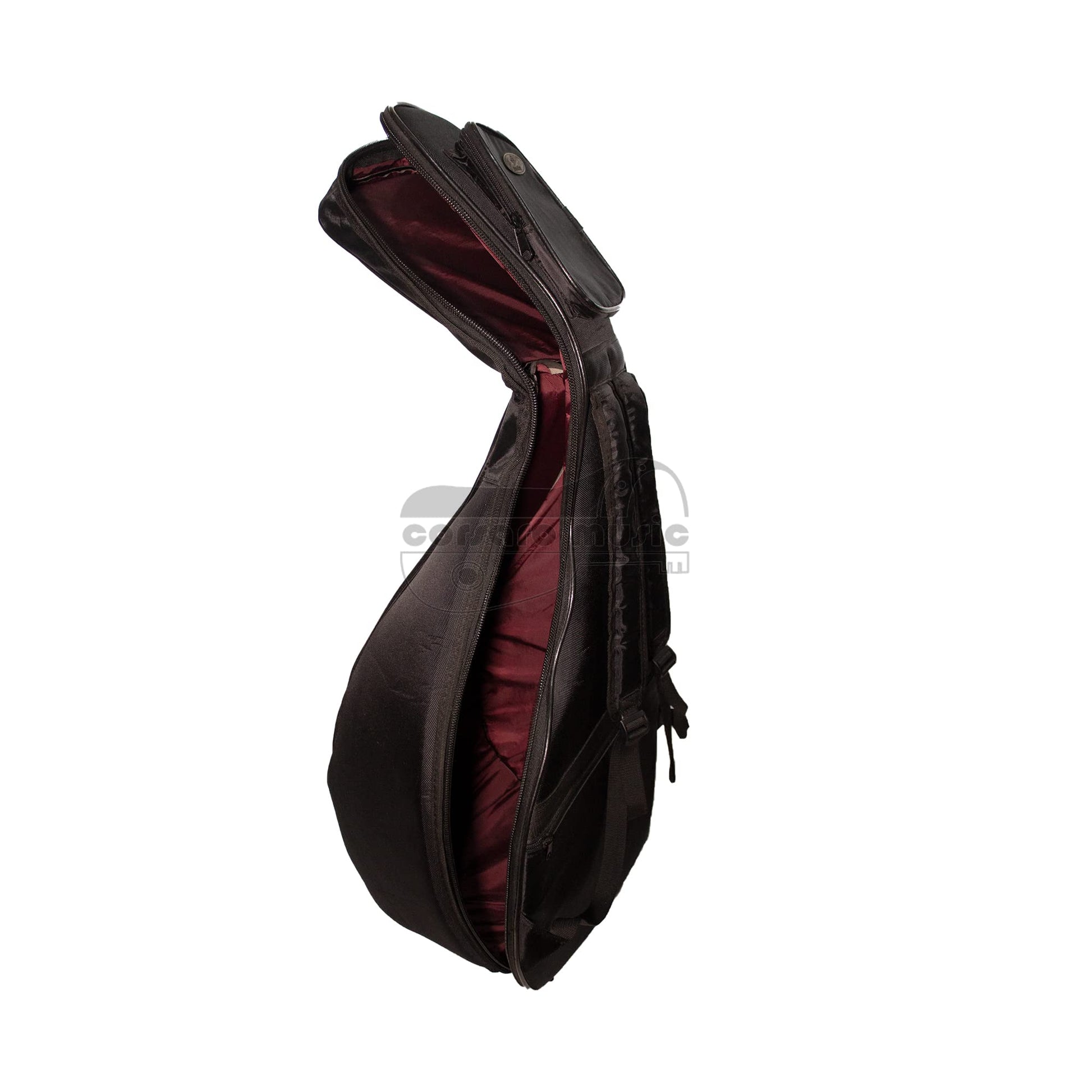 Padded Corsaro gigbag for ouds with shoulder straps and zippered accessory pockets