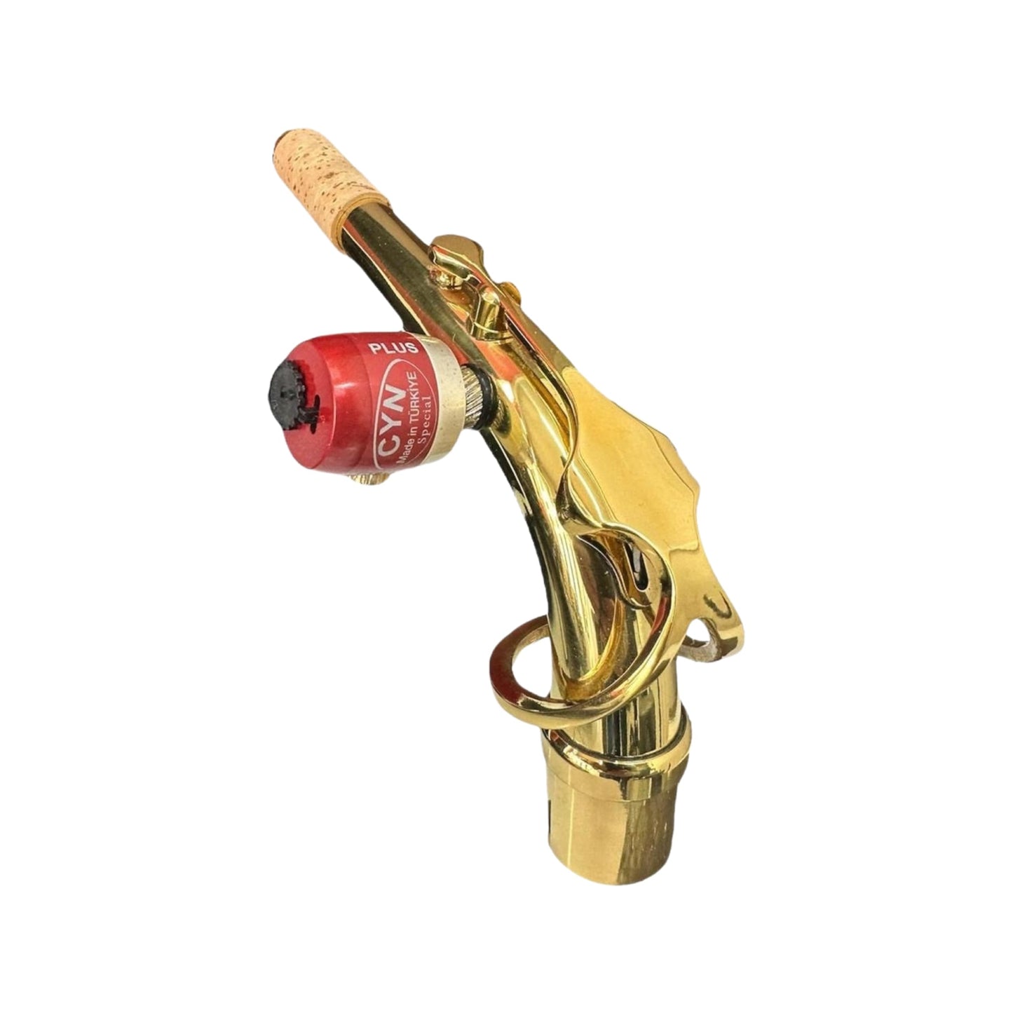CYN Alto Saxophone Neck with Microphone Mount for Saxophone