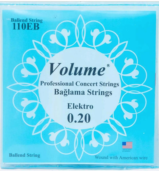 Volume Electro Baglama strings