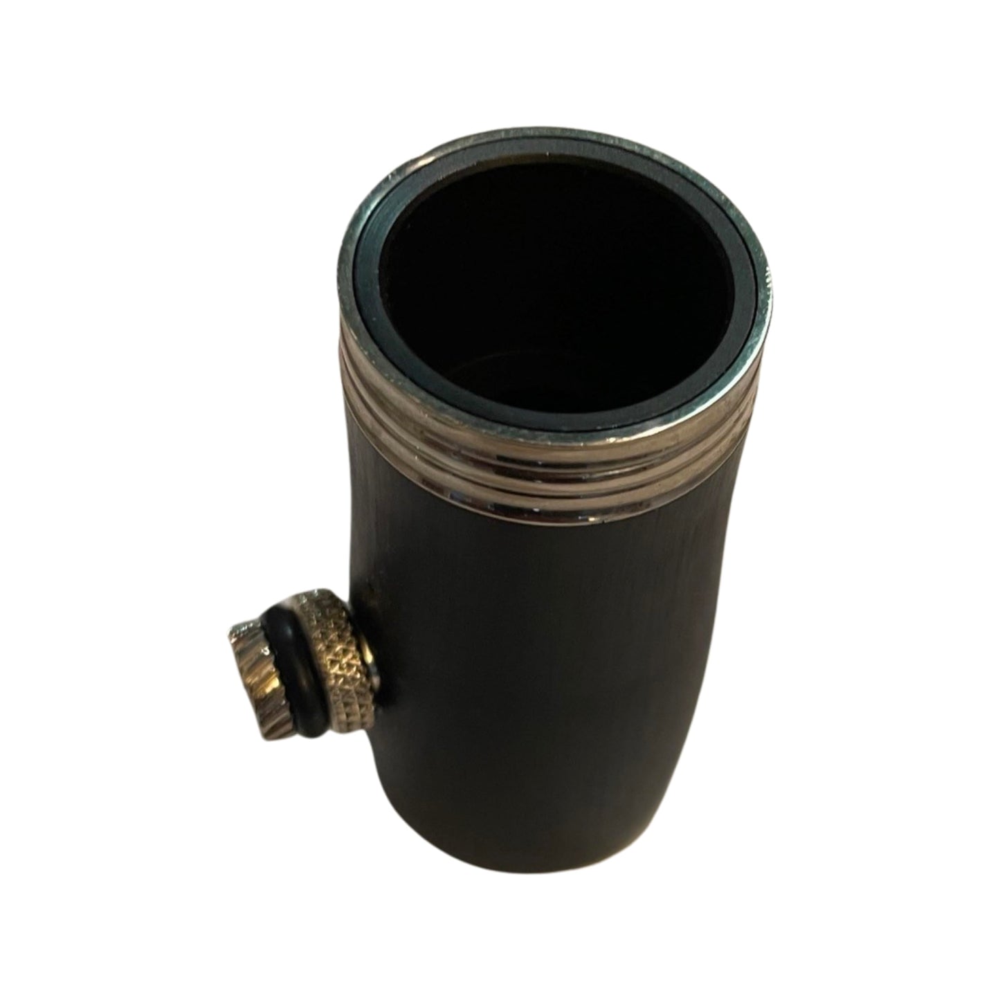 Ebonite Bb Clarinet Barrel with mic mount | Compatible wth CYN mics