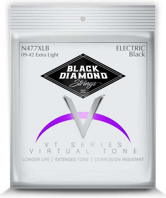 Black Diamond Strings Electric Black Coated 477B