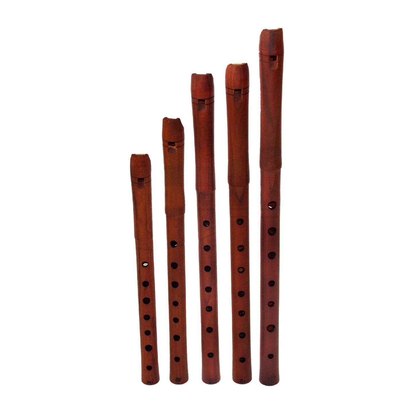 Plum Wood 7-Hole Recorder Flute aka Tutek Shivi aka Dilli Kaval