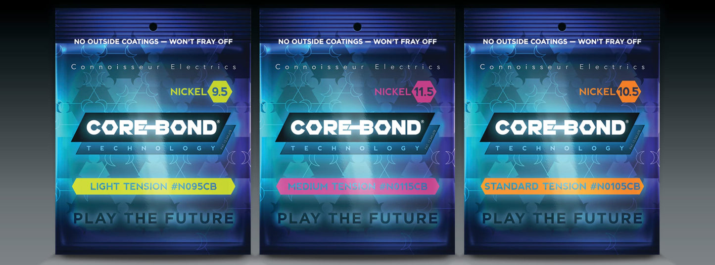 Black Diamond Strings® CORE-BOND™ Light Tension 09.5-042 N477XLCB - N095CB