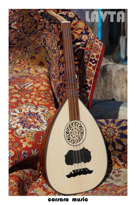 Turkish Lavta/Laouto/Lute Handcrafted in Turkey