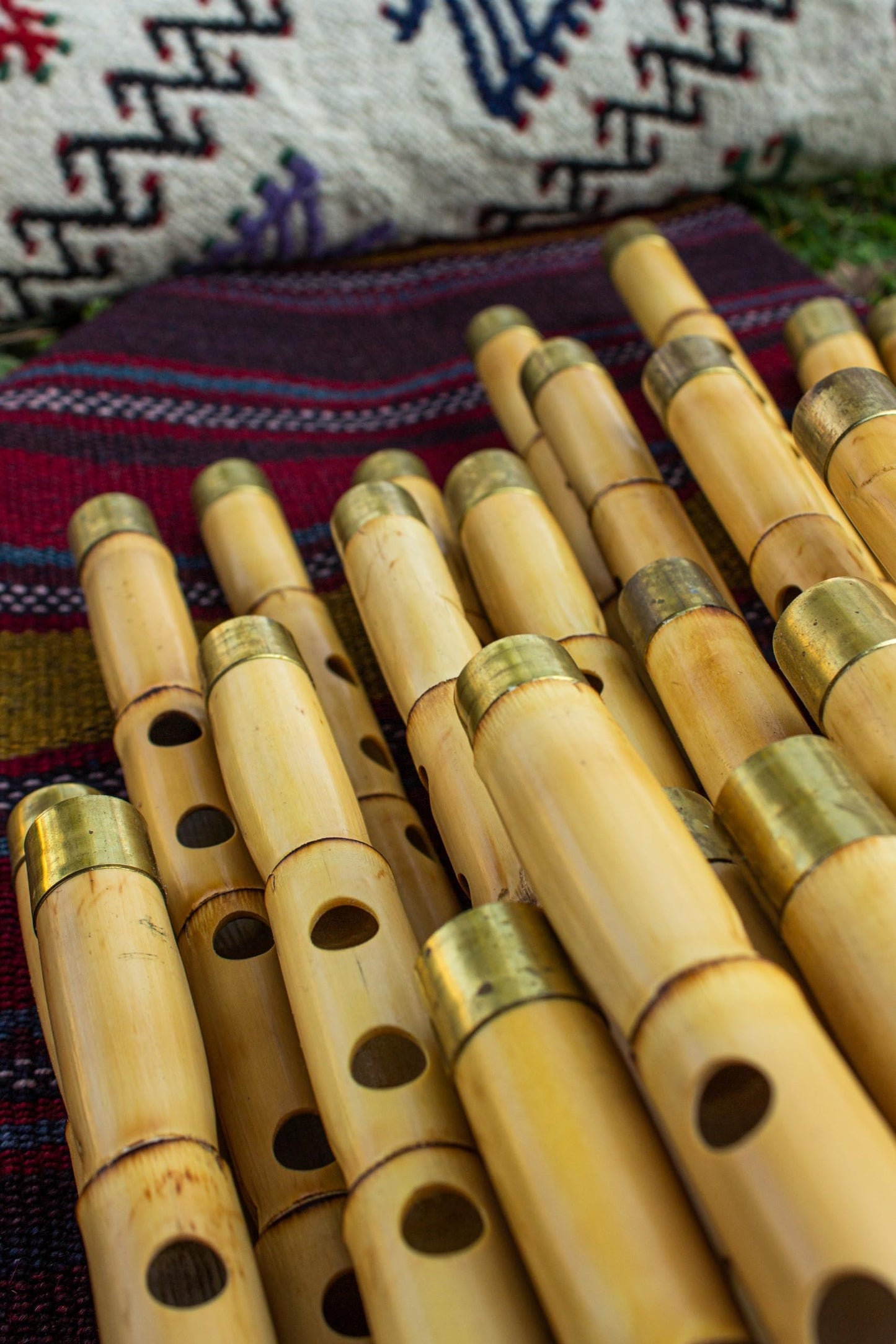 Egyptian Ney Corsaro Music Bamboo Cane in Hand-crafted case