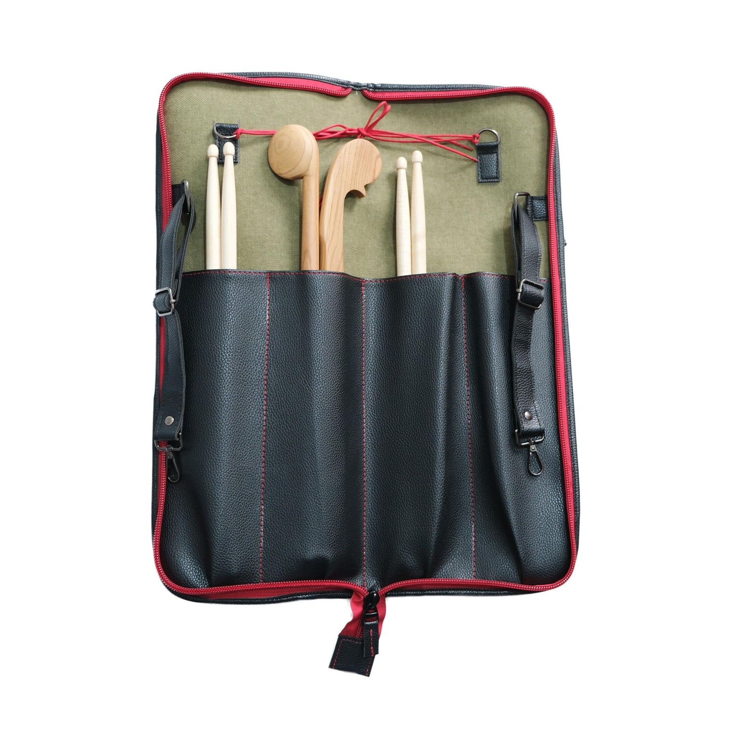Corsaro Music Drumstick Bag Vegan-Leather (Black)