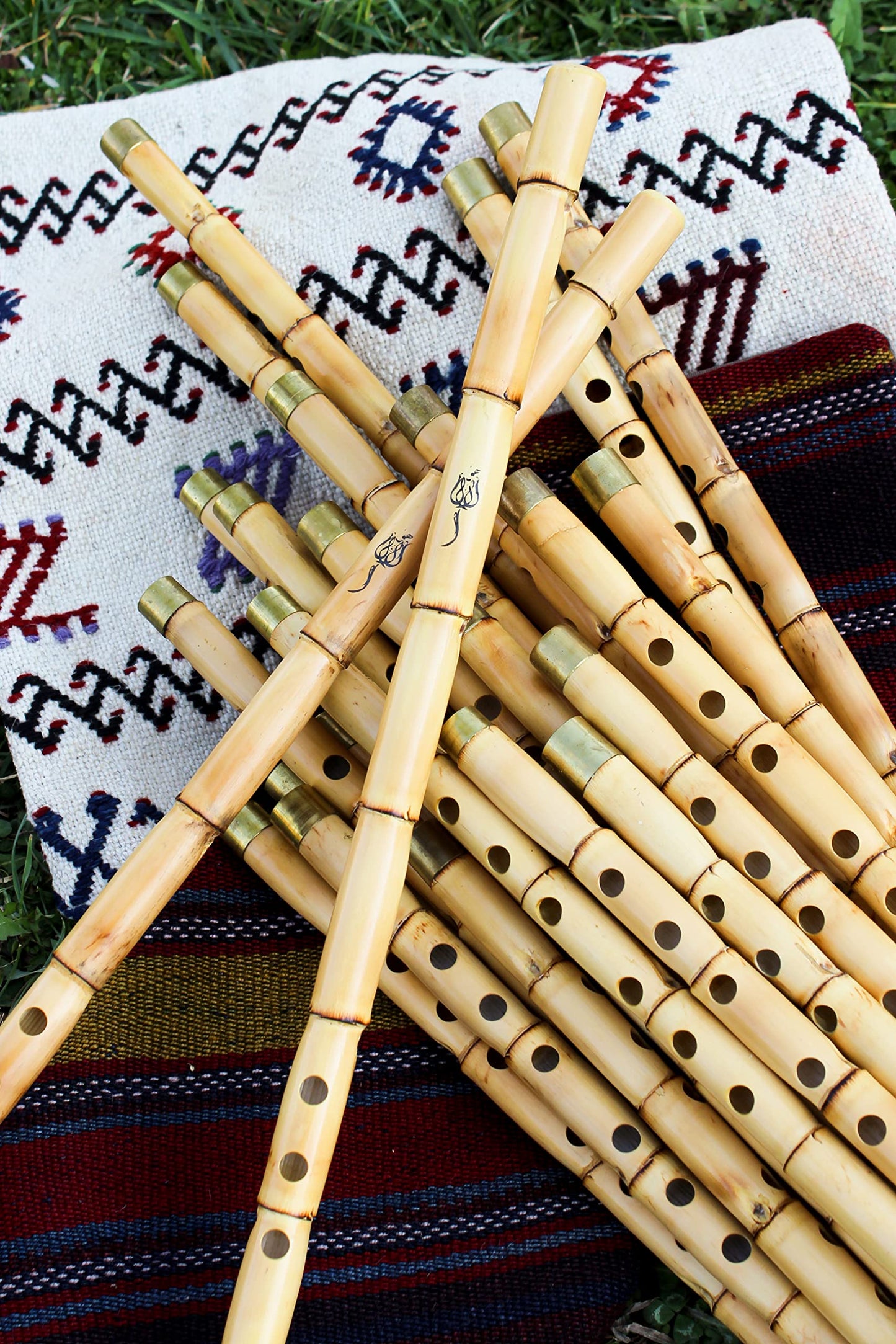 Egyptian Ney Corsaro Music Bamboo Cane in Hand-crafted case