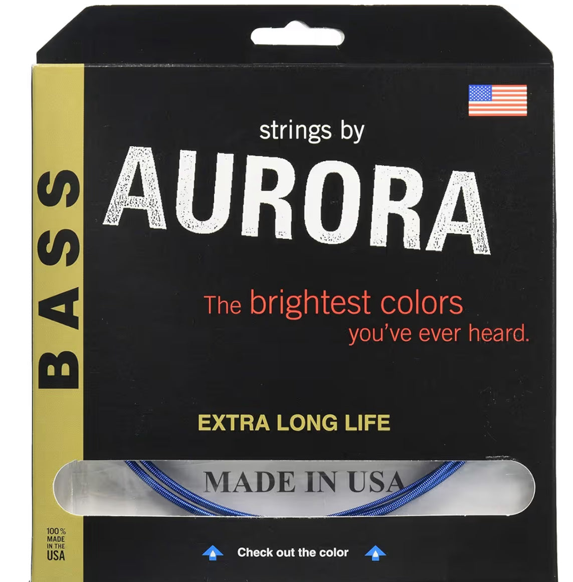 Aurora Premium Medium Bass Strings 4 Gauge 45-105