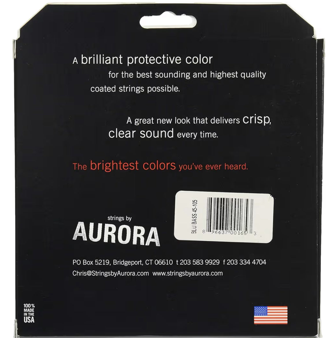 Aurora Premium Medium Bass Strings 4 Gauge 45-105