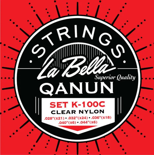 La Bella Qanun Strings (K-100C) Made in the USA